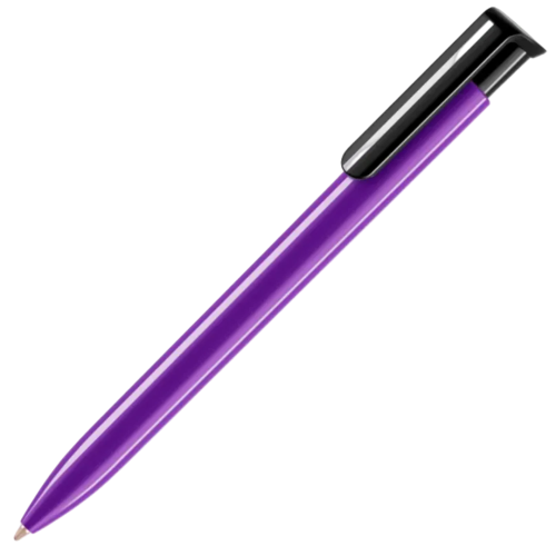 Absolute Colour Ballpens - Blue Ink in Purple/Black