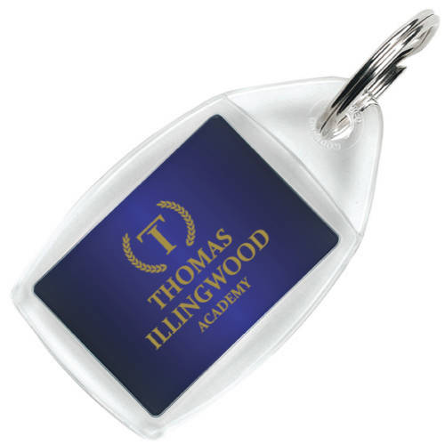 Promotional P5 Keyring Printed with Your Logo in Full Colour from Total Merchandise