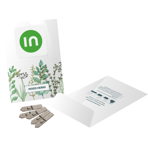 Custom branded Express Seed Packet Envelopes with a design from Total Merchandise