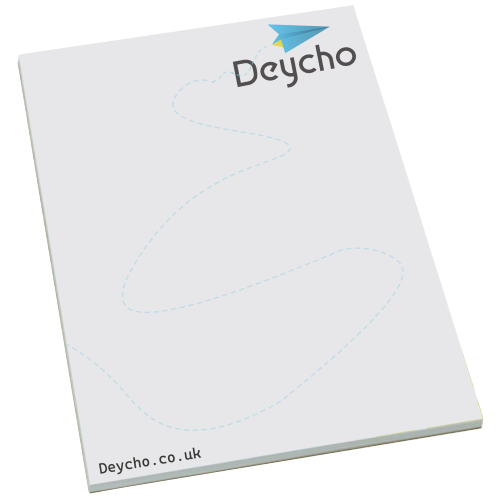 A4 Note Pad in White