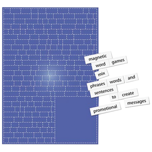 Promotional Magnetic Word Games for Campaign Merchandise