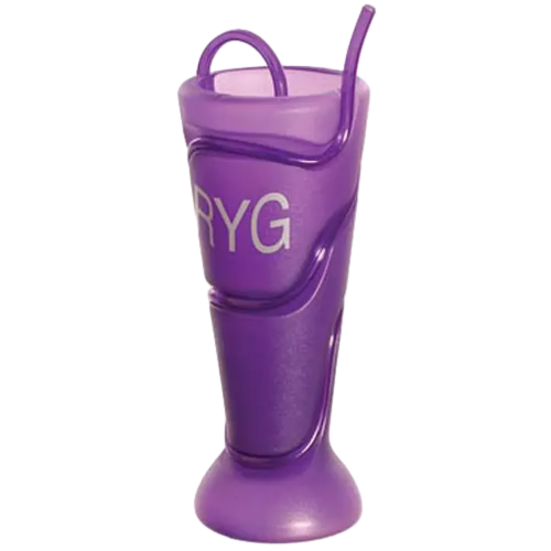 Custom printed Helter Skelter Beaker with a company logo on the side from Total merchandise