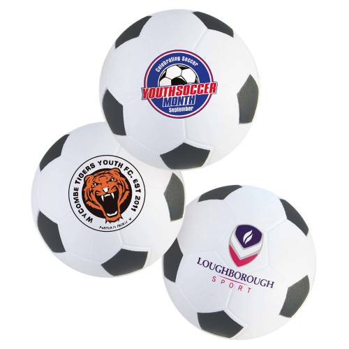 Custom printed Stress Football with spot colour or full colour digital print from Total Merchandise