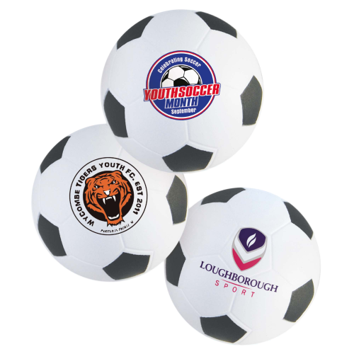 Custom printed Stress Football with spot colour or full colour digital print from Total Merchandise