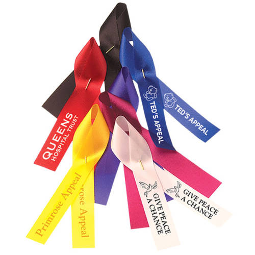 Printed Campaign Ribbons