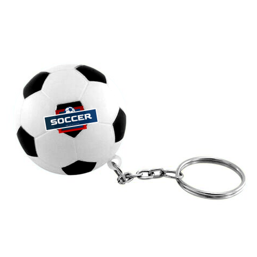 Stress Football Keyring for Event Handouts