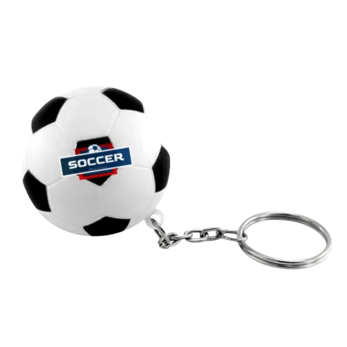 Stress Football Keyring for Event Handouts