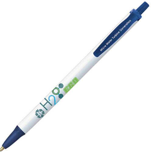 Branded BiC Ecolution Clic Stic Pen with Full Colour Wrap Print by Total Merchandise