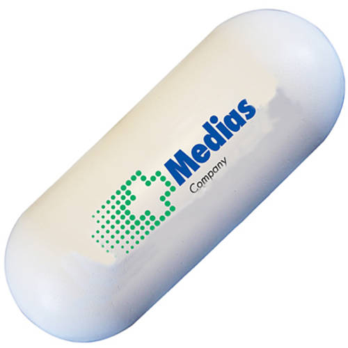 Custom Printed Stress Ball Pills for Company Advertising