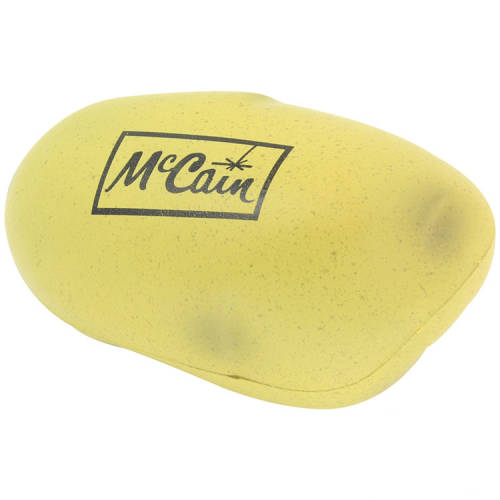 Promotional Stress Potato with company logo printed to 1 side from Total Merchandise