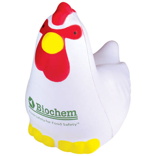 Promotional Stress Chicken for Campaign Advertising
