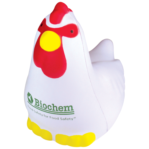 Promotional Stress Chicken for Campaign Advertising