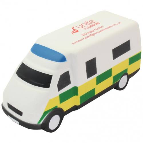 Stress Ambulance in Off White/Green