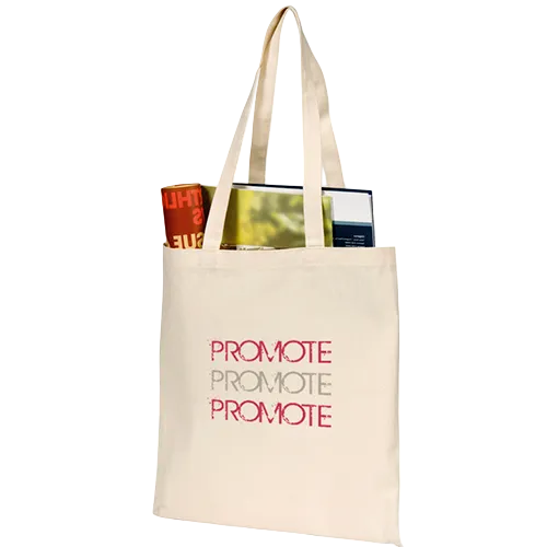 Branded Sandgate 7oz Cotton Canvas Bag with a logo printed to 1 side from Total Merchandise