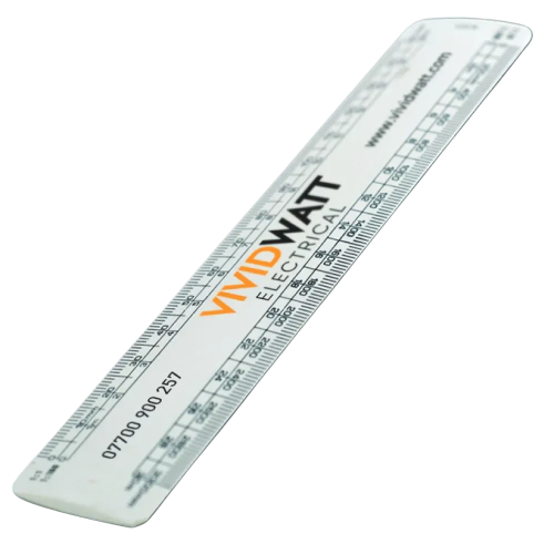 Promotional 150mm Professional Scale Ruler with company logo
