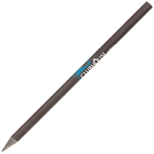 UK Printed Recycled Pencil in Brown with a Company Logo by Total Merchandise