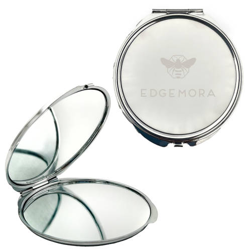 Double Compact Mirror in Chrome