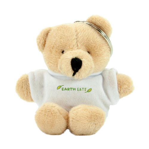 Promotional Toby Bear Keyring Printed with Your Logo to the T-Shirt from Total Merchandise