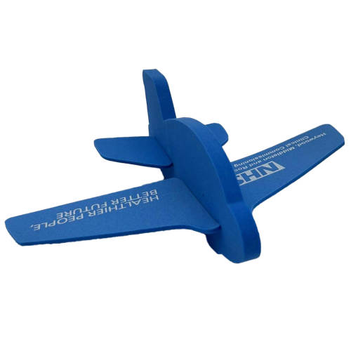 Promotional Foam Gliders in Royal Blue from Total Merchandise