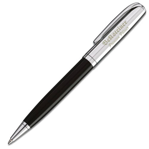 Promotional Latina Ballpen with an engraved logo to the side of the barrel
