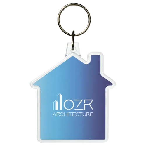 House Shaped Keyring