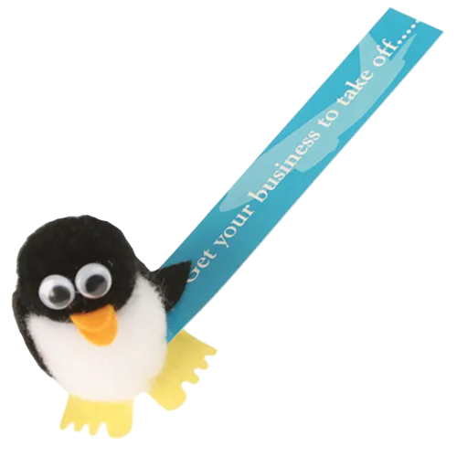 Penguin Logobugs in Black/White