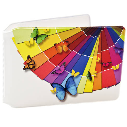 Promotional Oyster Card Travel Wallets in White with Full Colour Print by Total Merchandise