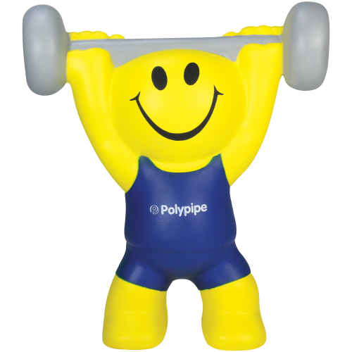 Promotional Stress Weight Lifters are great as gym merchandise