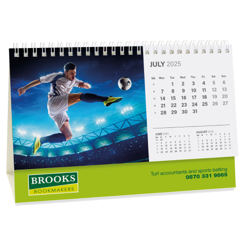 Promotional Panorama Easel Calendar for offices