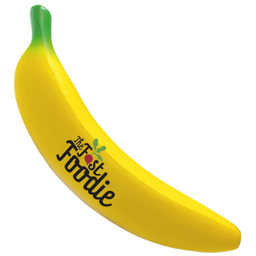 Promotional Stress Banana is a fun and unique giveaway idea