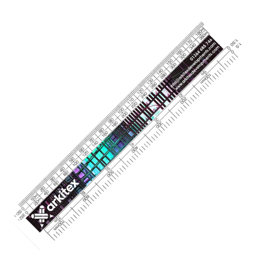 Promotional 6 Inch Scale Rulers for school merchandise