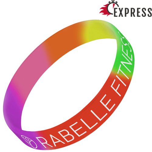 Printed Express Silicone Wristbands event ideas