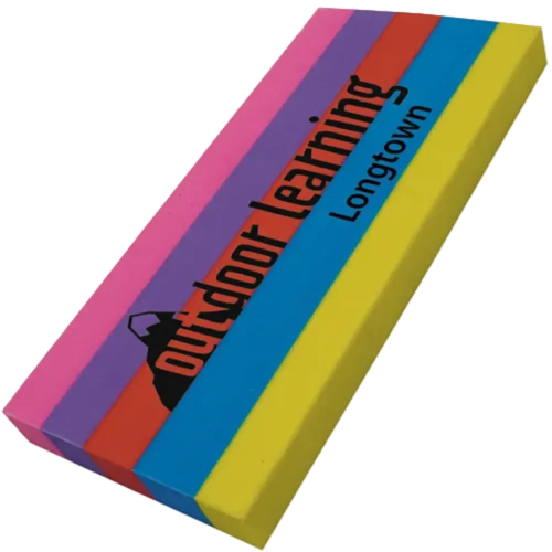 Promotional Giant Erasers with branding to 1 side from Total Merchandise
