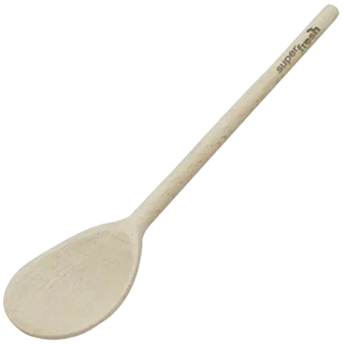 Branded 30cm Wooden Spoon with a company logo personalised to the handle