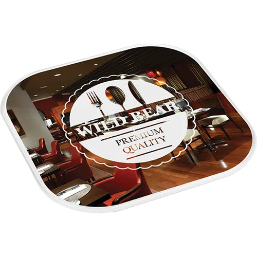 Promotional Ultimat Plastic Coasters for bar merchandise