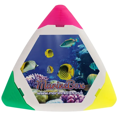 Personalised Trident Triangle Highlighters  for Office Merchandise Ideas
