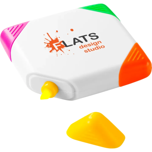 Quad Highlighters in White