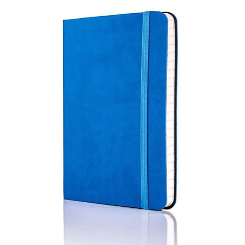 Castelli RQ24/25-914 Medium Lined Ruled Tucson Notebook – French Blue