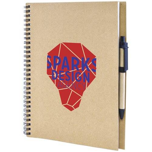 Promotional A4 Recycled Card Notebook for Campaign Merchandise