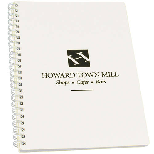 Company notebooks printed with business logo