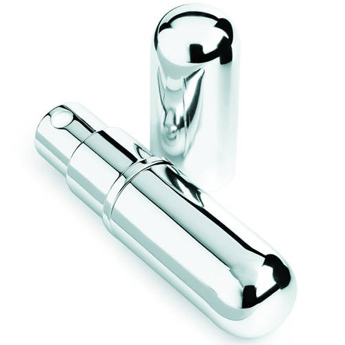 Custom Printed Chrome Finish Perfume Atomiser in Chrome from Total Merchandise