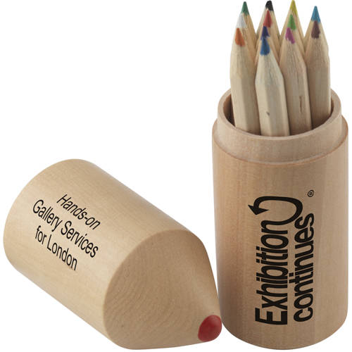Branded Colouring Pencils Topper Set for School Merchandise