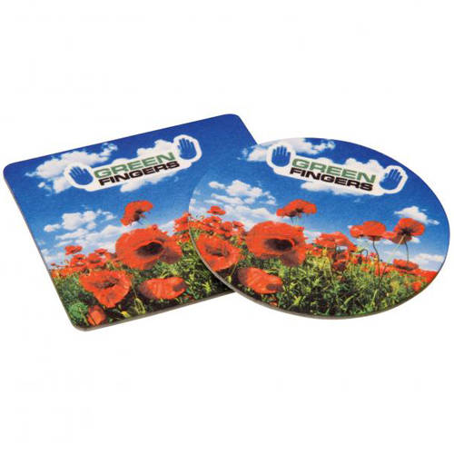 Promotional Double Sided Hard Felt Coasters for Giveaways