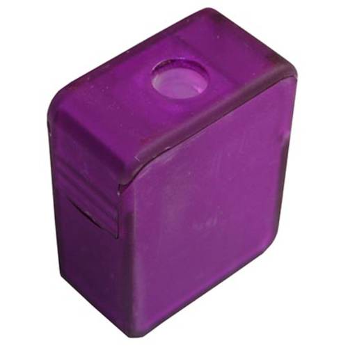 Promotional Frosted Box Sharpeners in purple from Total Merchandise