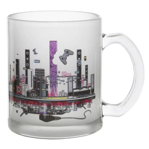 Promotional Glass Photo Mugs for Corporate Gifts