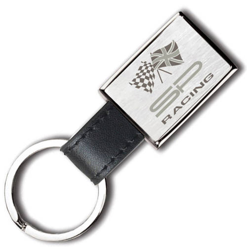 Promotional Izu Leather Keyrings for Company Merchandise