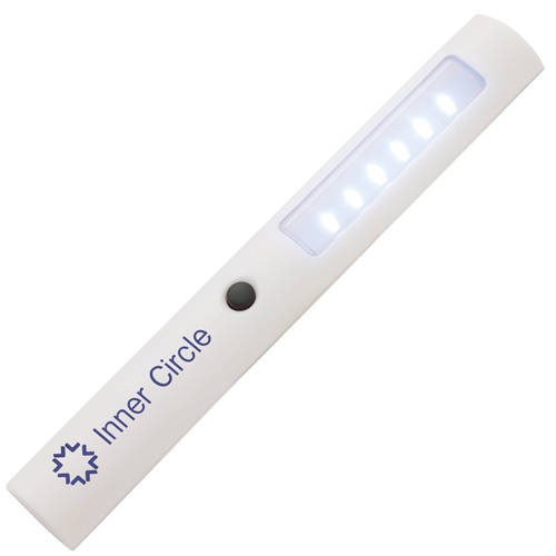 Promotional Magnetic LED Torches branded with company logo