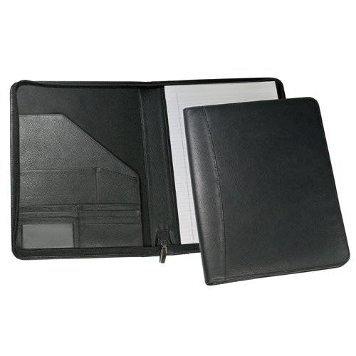 Melbourne Leather Zipped A4 Folders | Total Merchandise