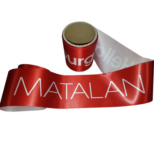 Branded ribbon printed with your logo from Total Merchandise