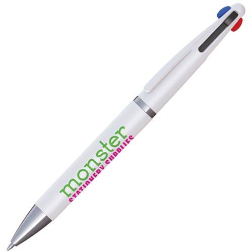 Promotional Quad 4 Colour Ballpens for Campaign Designs